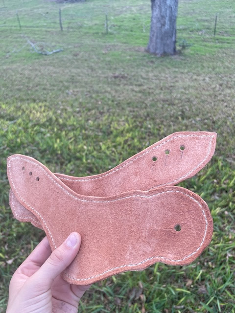 Custom spur straps 